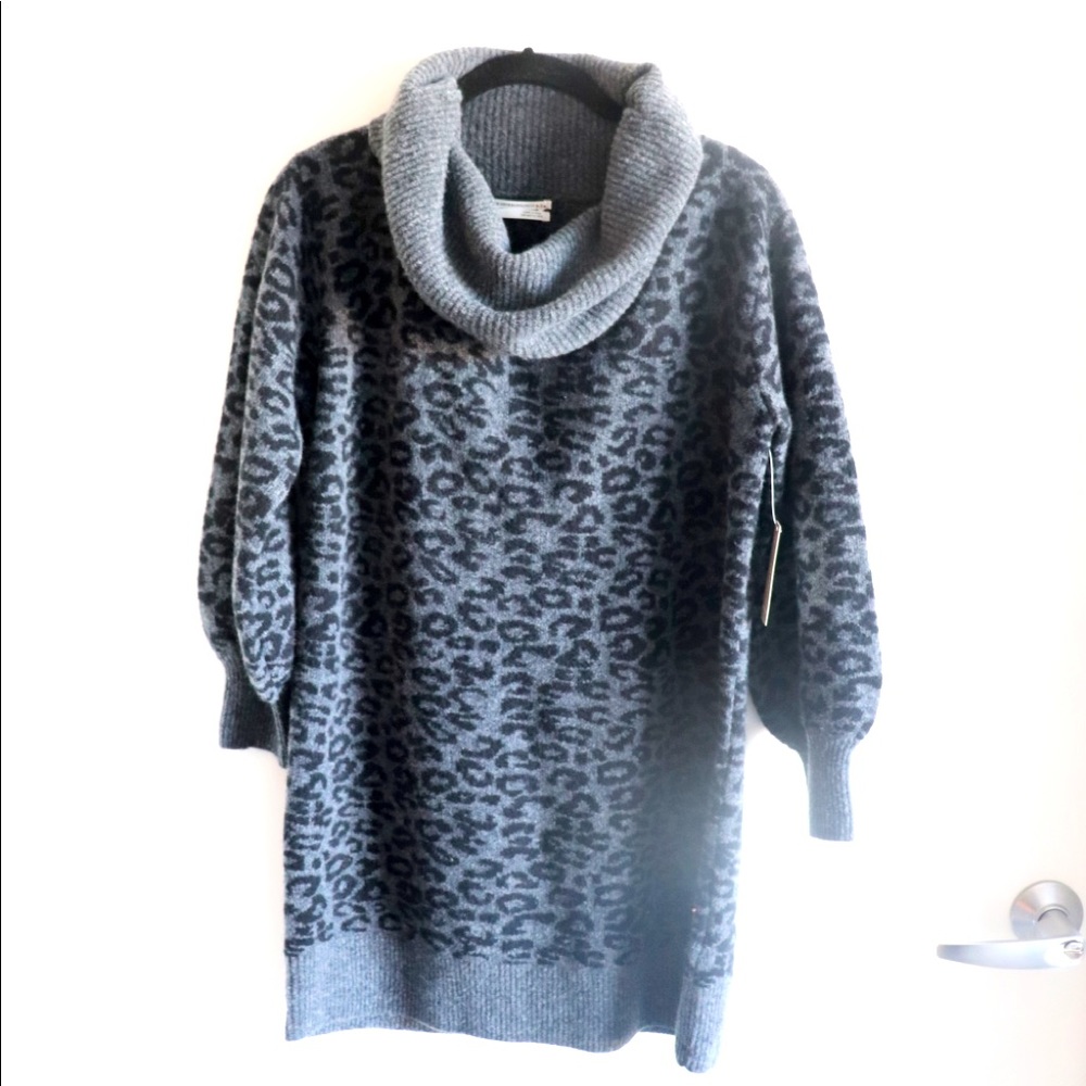 NWT Anthropologie Cheetah Print Dress